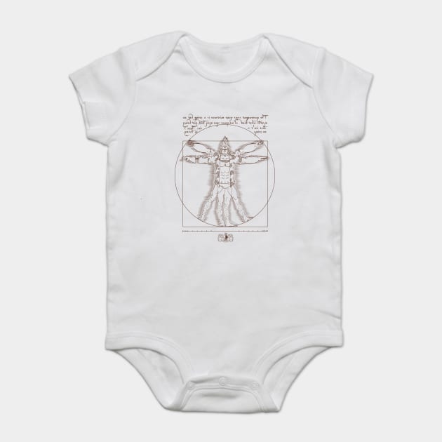 Vitruvian Franky Baby Bodysuit by Lithium